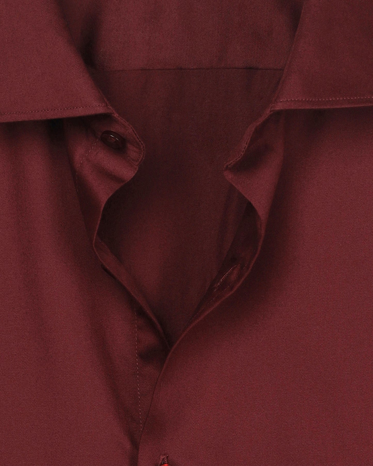 DEEP CRIMSON GIZA SATIN SHIRT