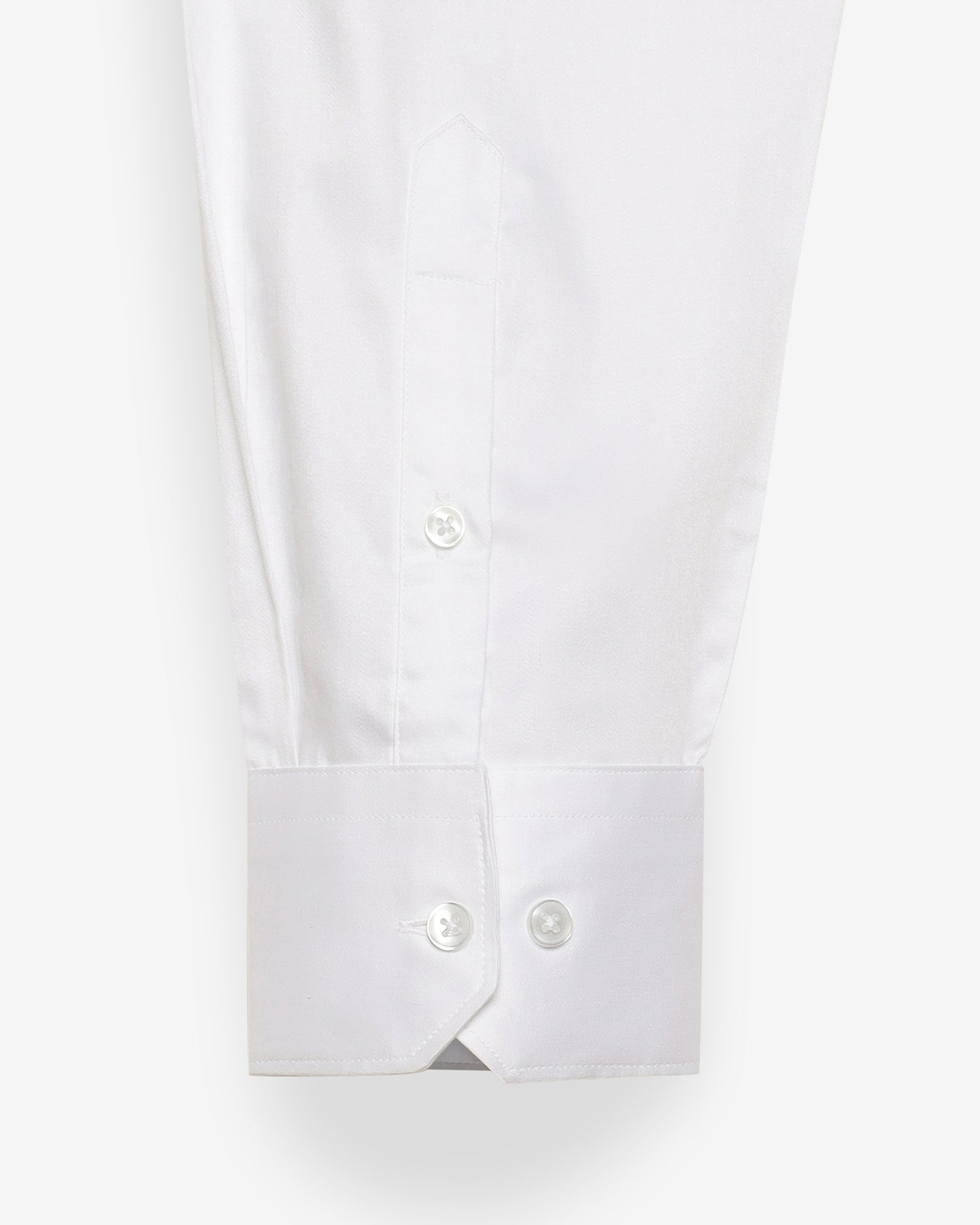 THE PEARL WHITE GIZA SATIN SHIRT