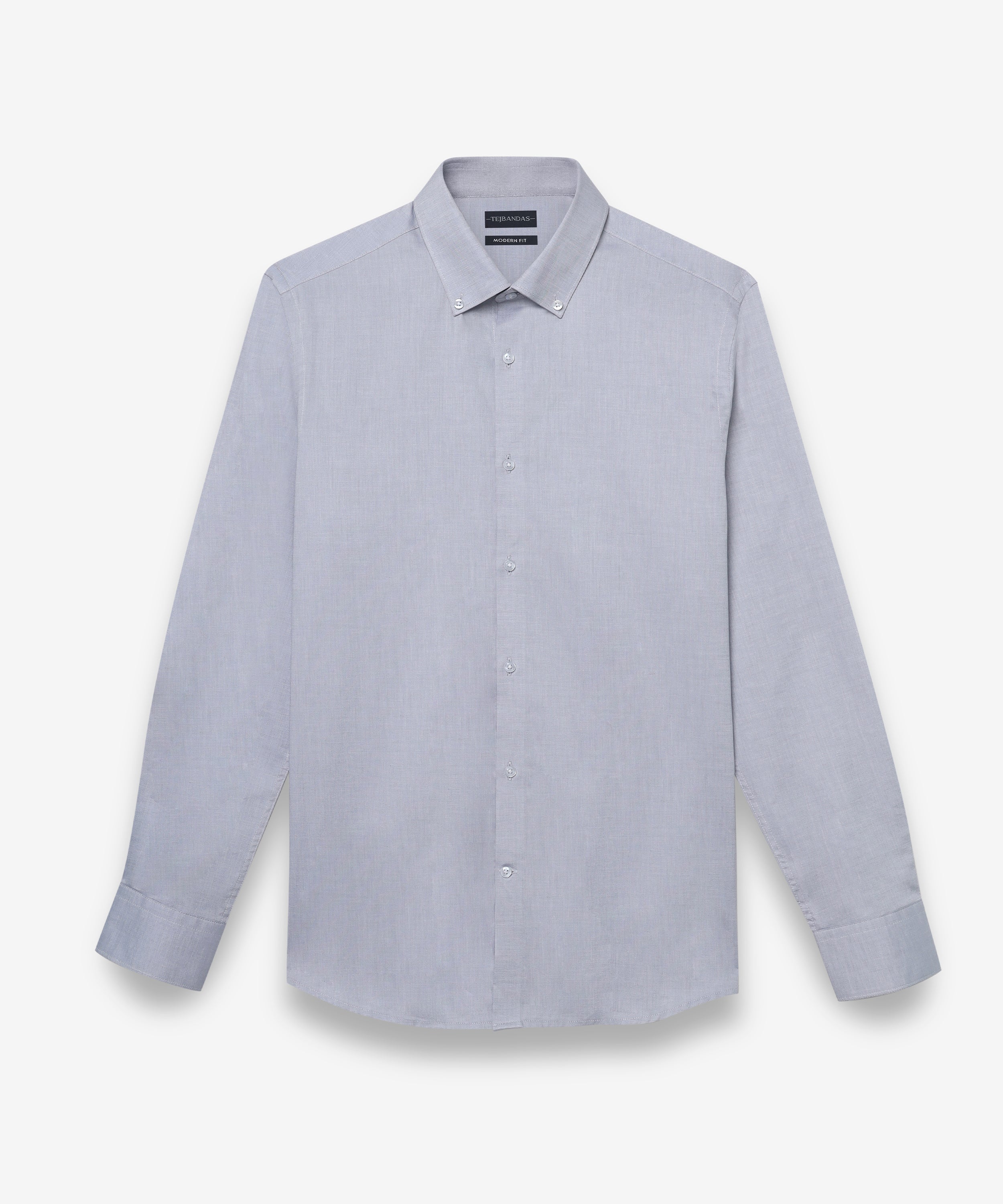 THE STONE GREY BUTTON-DOWN SHIRT