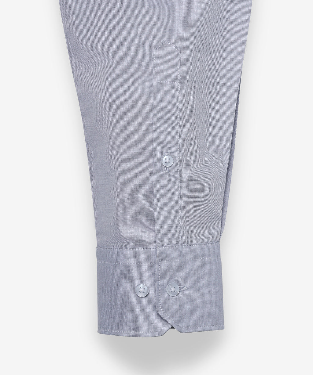 THE STONE GREY BUTTON-DOWN SHIRT