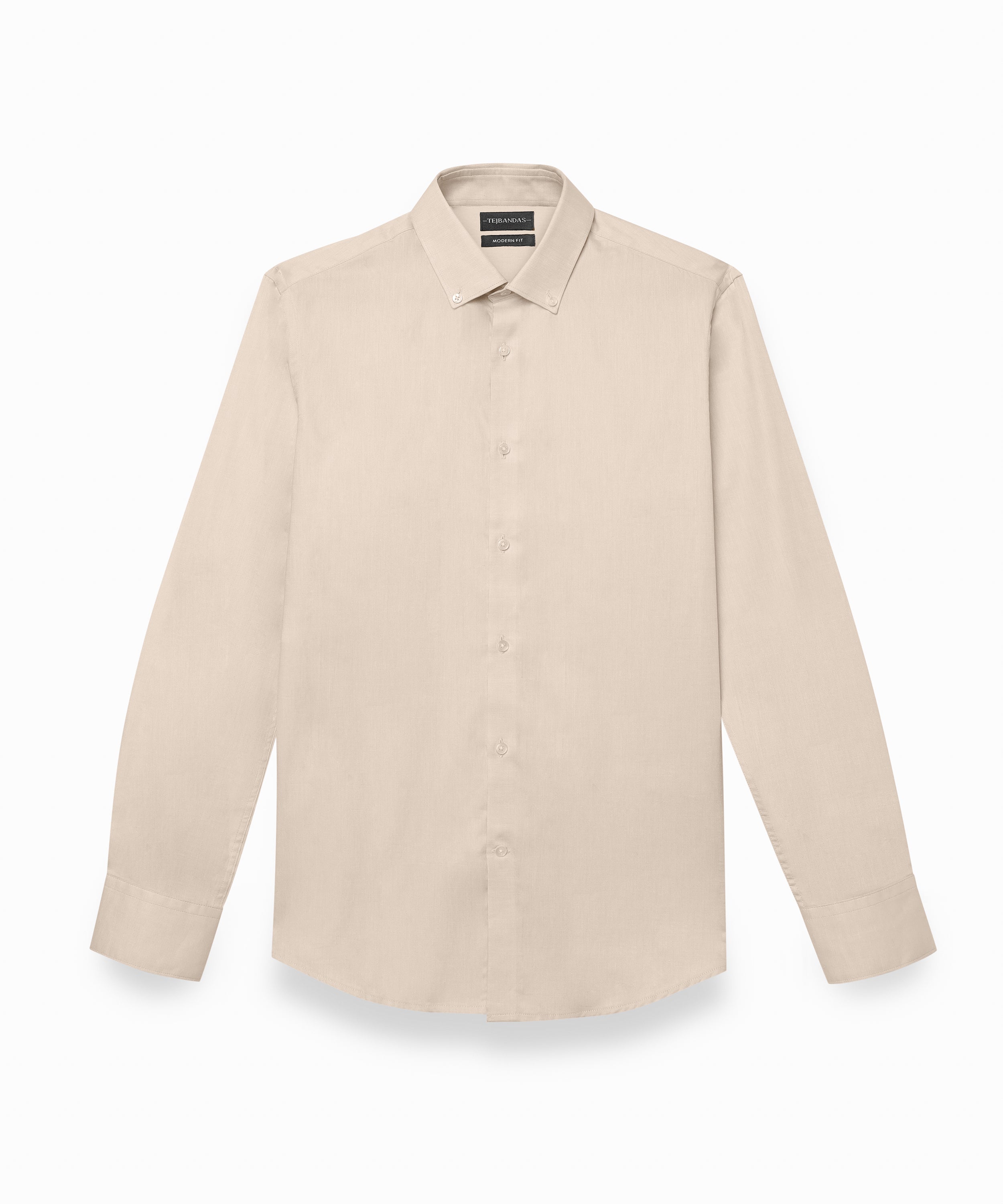 THE SAND BEIGE BUTTON DOWN SHIRT