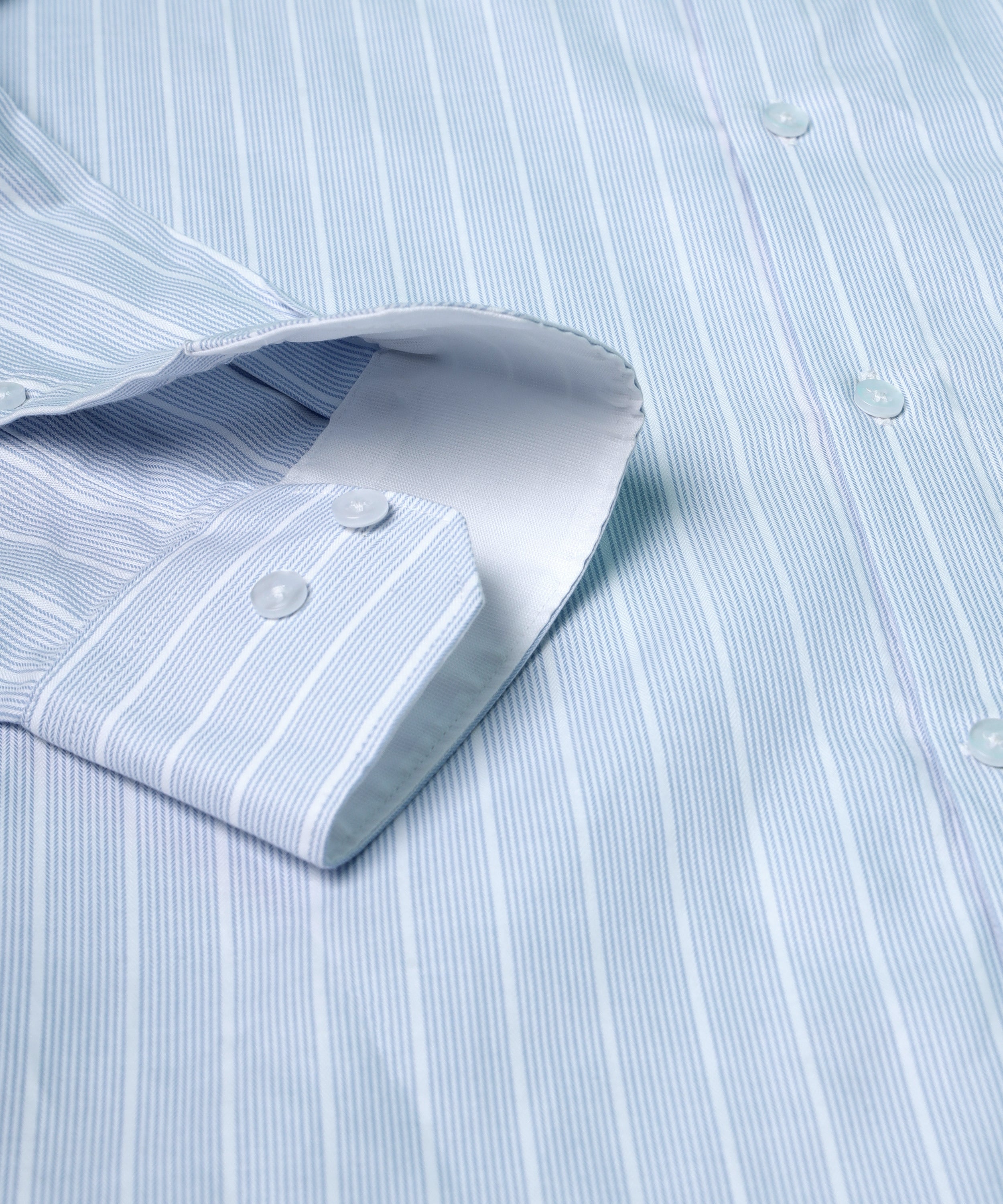 PASTEL BLUE STRIPED SHIRT