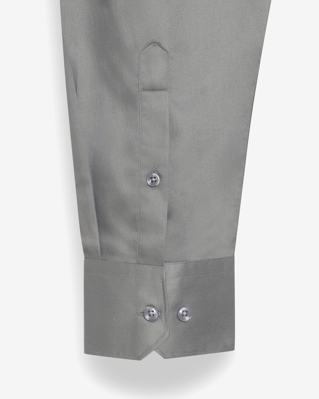 ASH GREY GIZA SATIN SHIRT